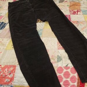 Black Velvet Jeans